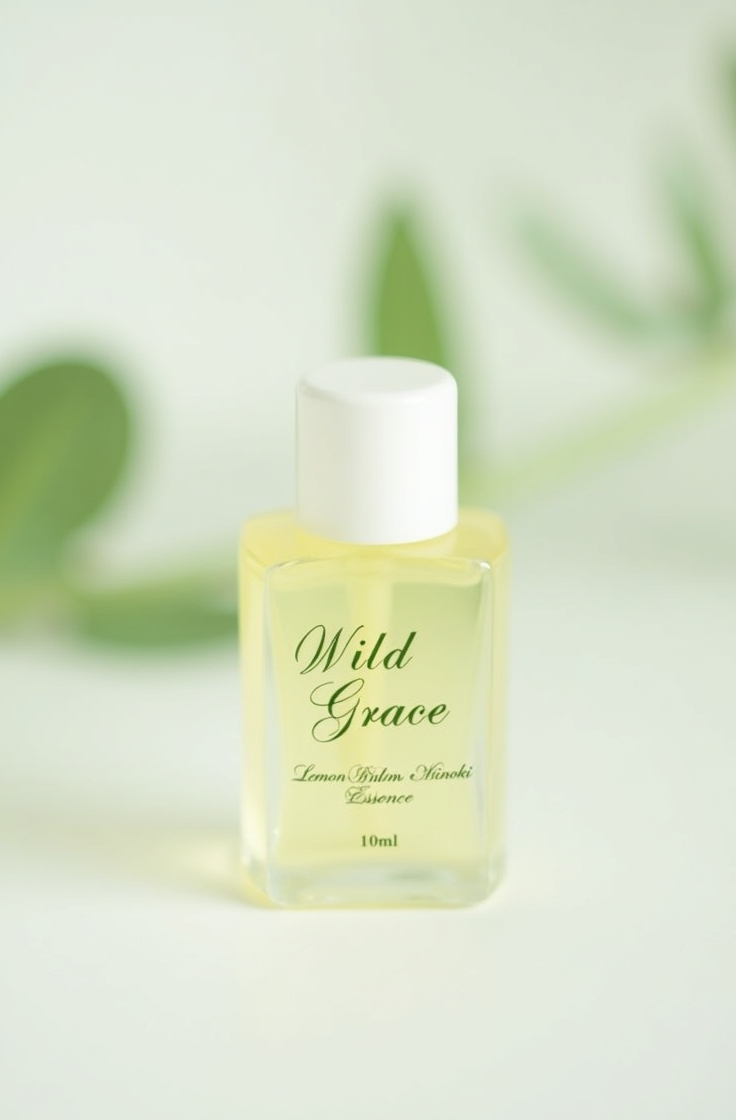 Wild Grace - Lemon Balm & Hinoki Essence